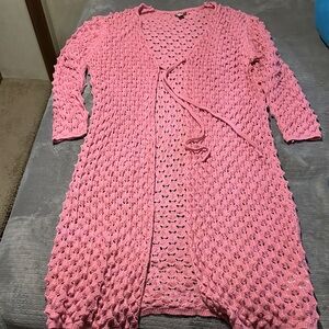 Anthropologie Maeve Long Front Tie Women's Sweater